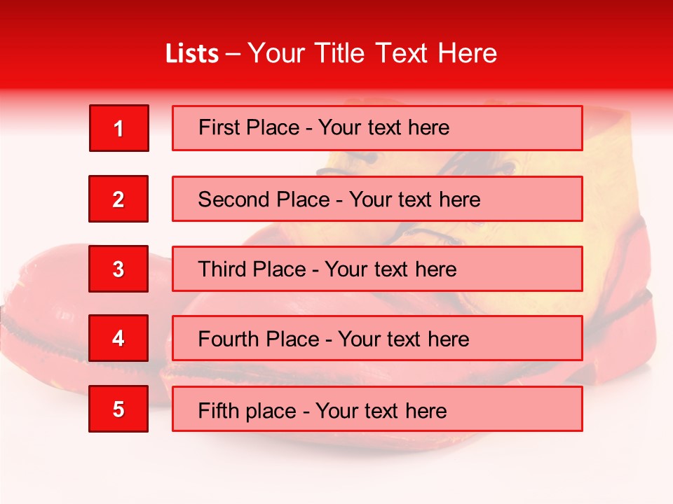 Costume Large Yellow PowerPoint Template