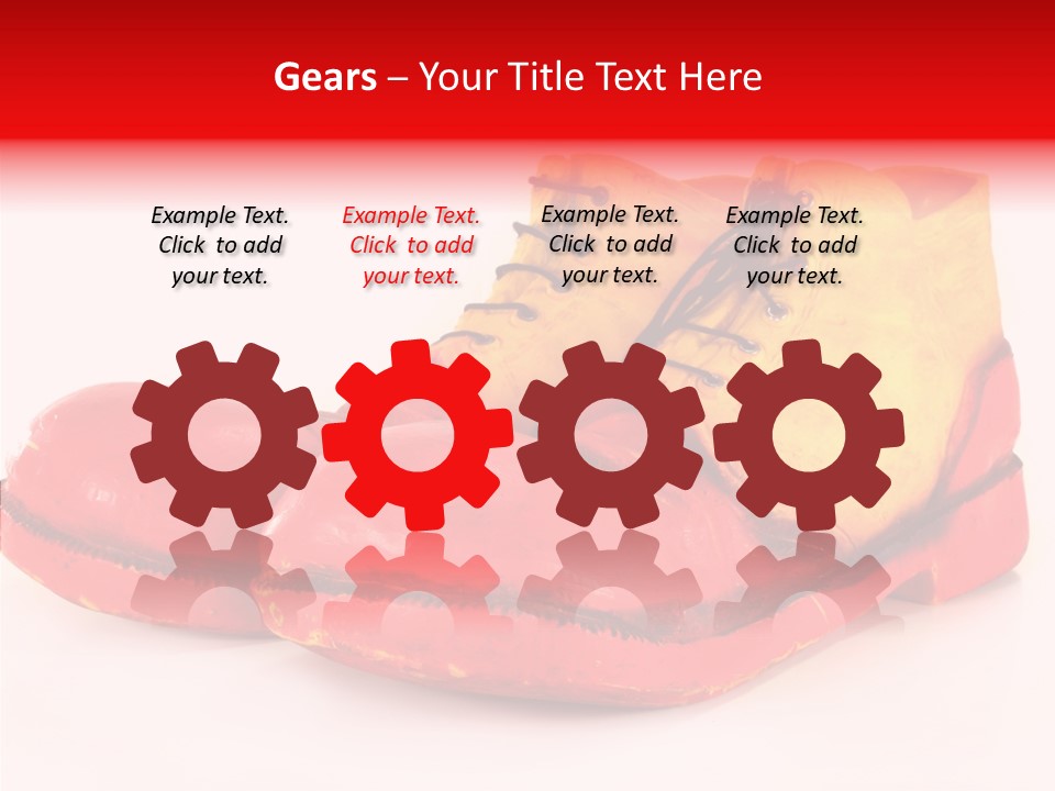 Costume Large Yellow PowerPoint Template