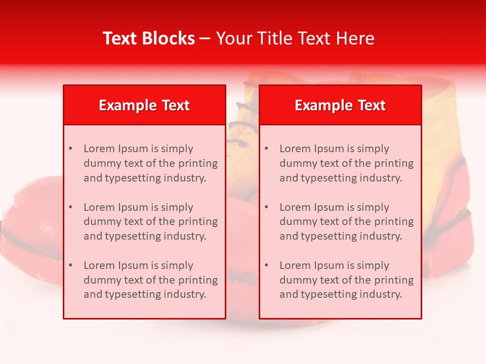 Costume Large Yellow PowerPoint Template