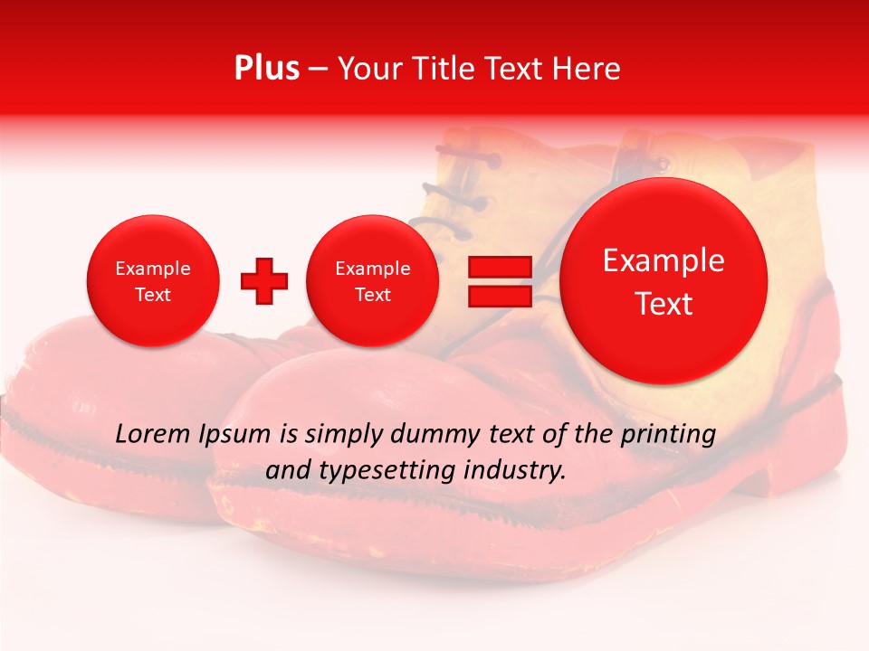 Costume Large Yellow PowerPoint Template