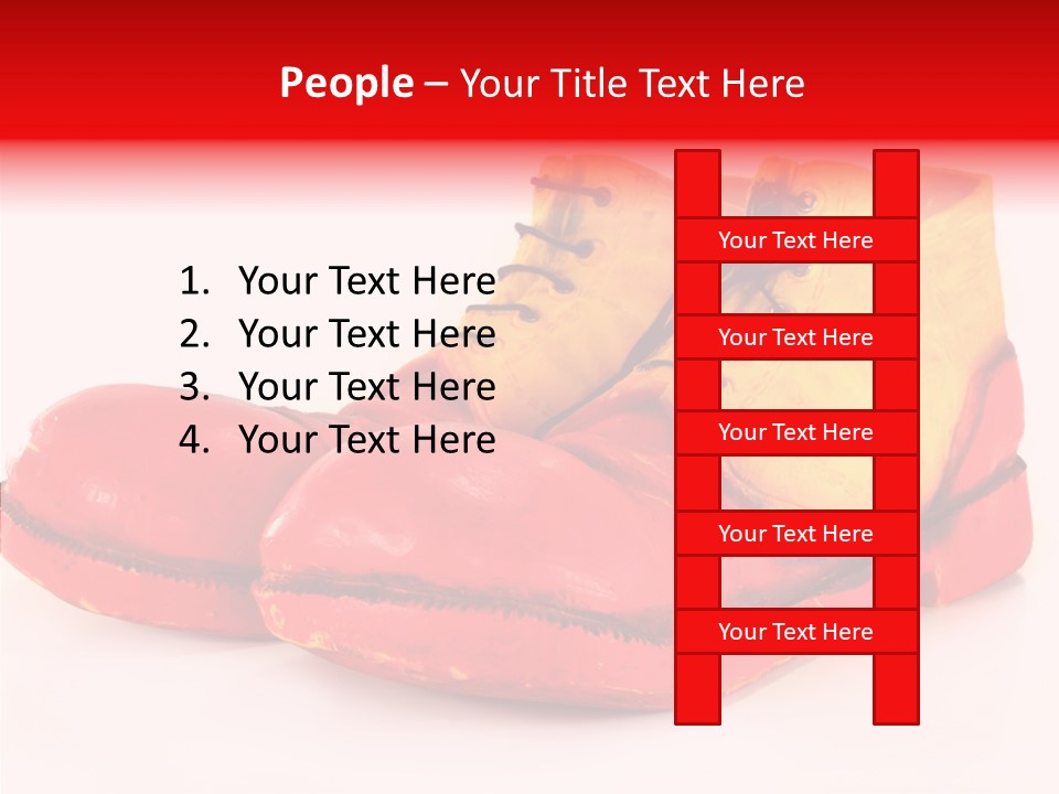 Costume Large Yellow PowerPoint Template