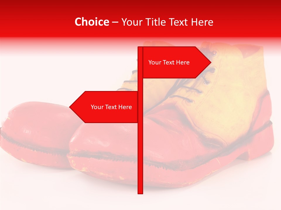 Costume Large Yellow PowerPoint Template