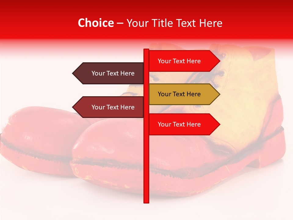 Costume Large Yellow PowerPoint Template