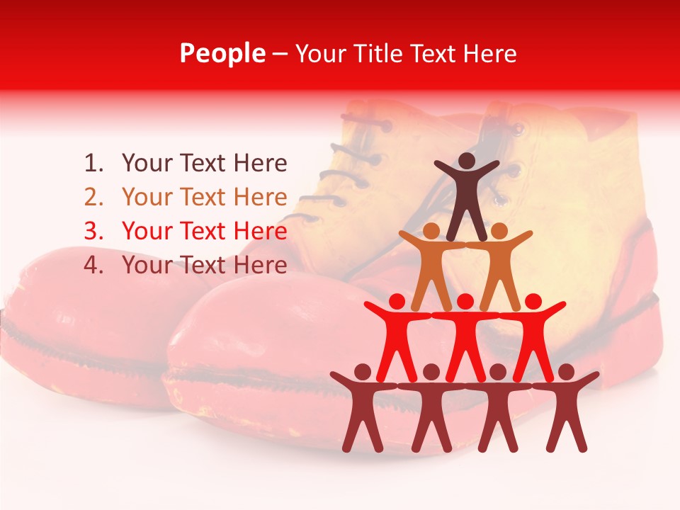 Costume Large Yellow PowerPoint Template