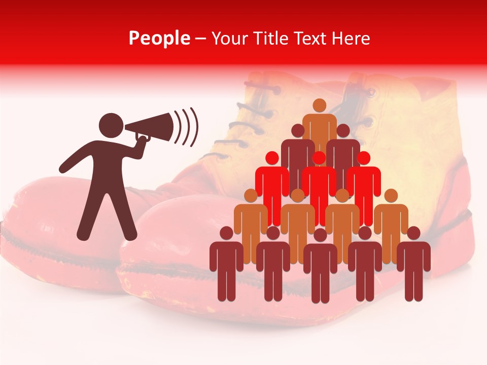 Costume Large Yellow PowerPoint Template