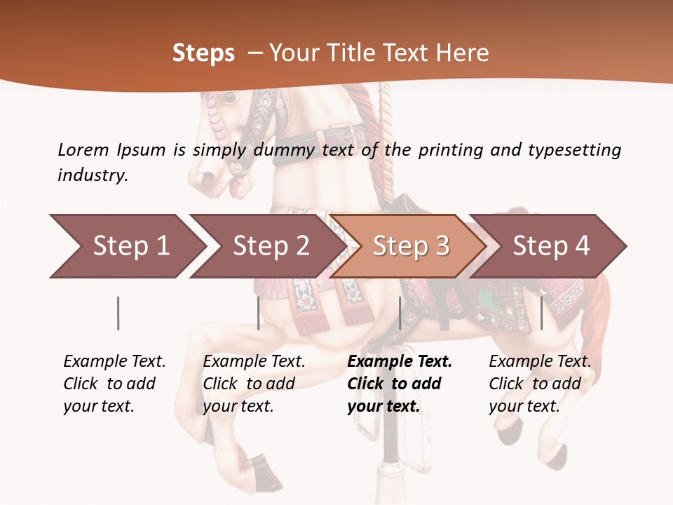 Around Entertainment Fairground PowerPoint Template
