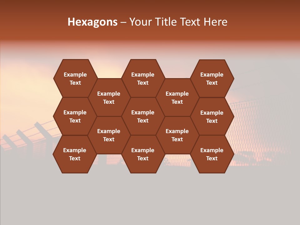 Escape Contain Boundary PowerPoint Template