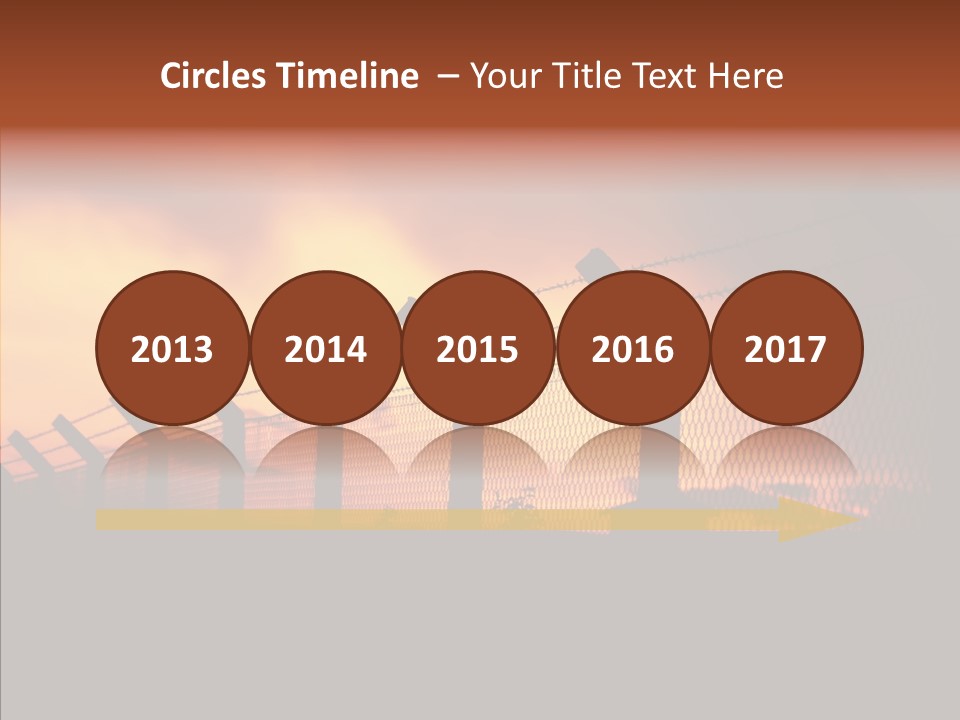 Escape Contain Boundary PowerPoint Template