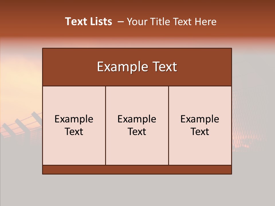 Escape Contain Boundary PowerPoint Template