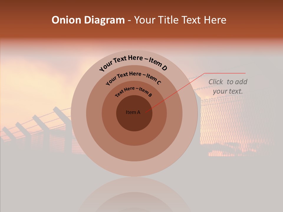 Escape Contain Boundary PowerPoint Template
