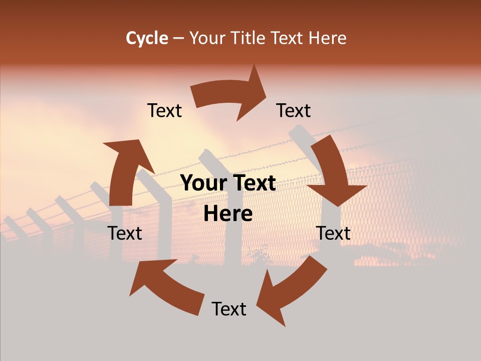 Escape Contain Boundary PowerPoint Template