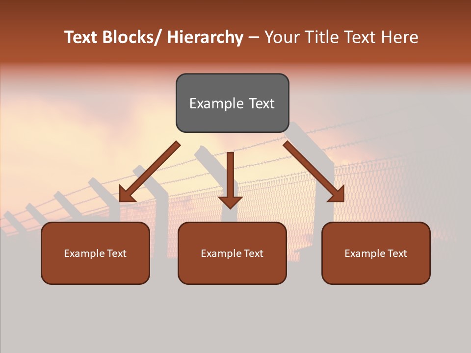 Escape Contain Boundary PowerPoint Template
