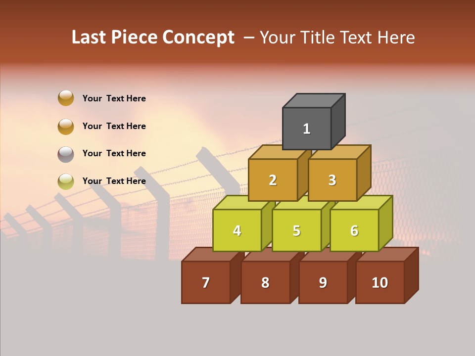 Escape Contain Boundary PowerPoint Template