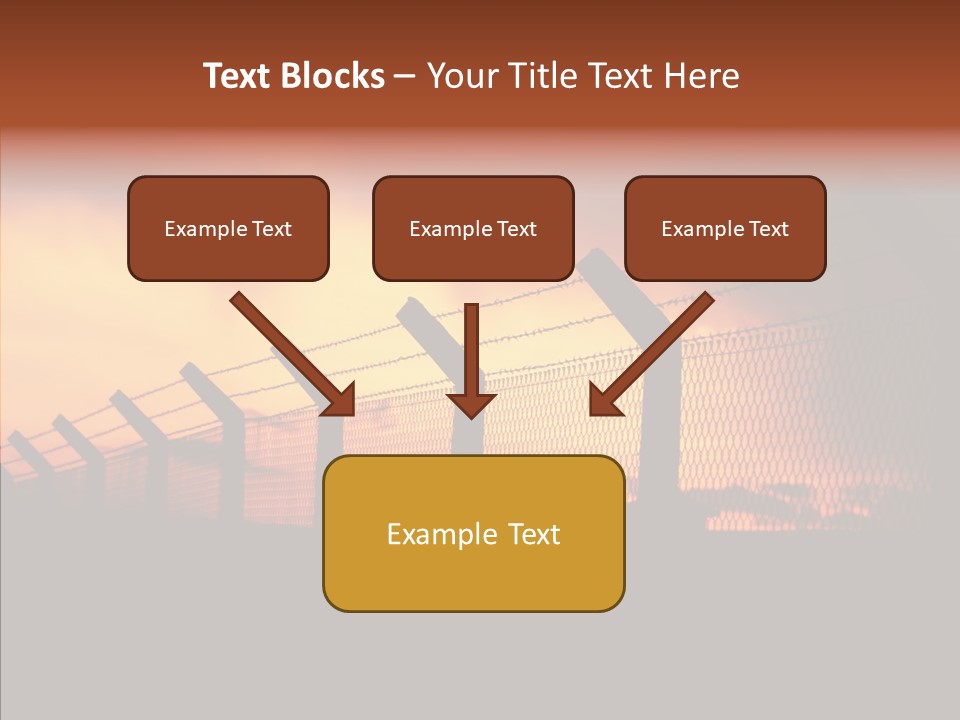 Escape Contain Boundary PowerPoint Template