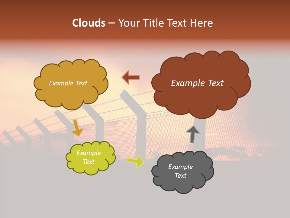 Escape Contain Boundary PowerPoint Template