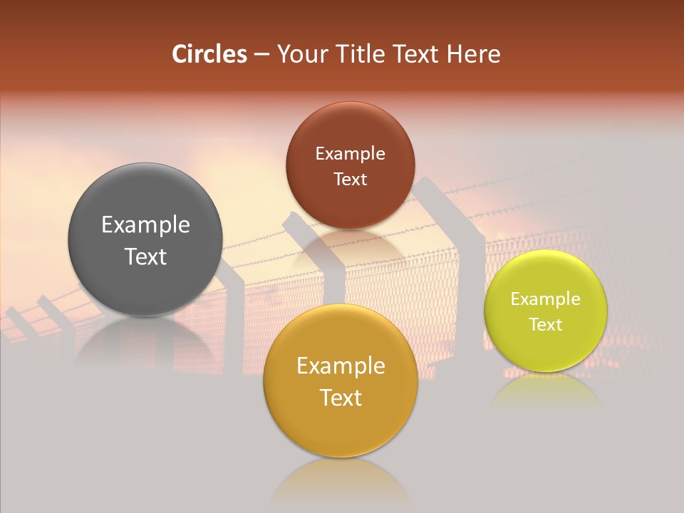 Escape Contain Boundary PowerPoint Template