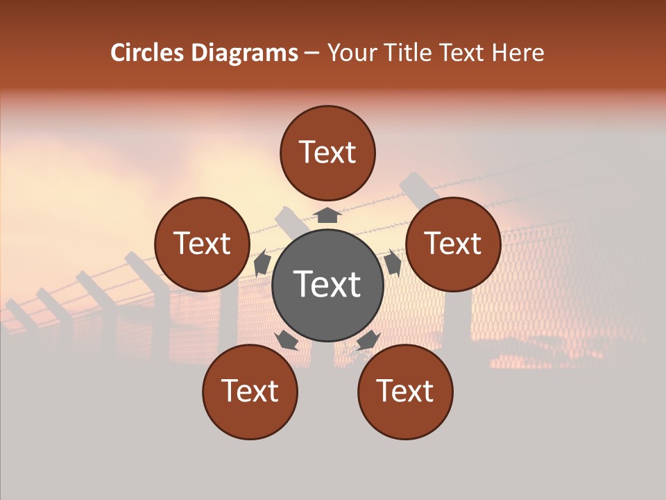 Escape Contain Boundary PowerPoint Template