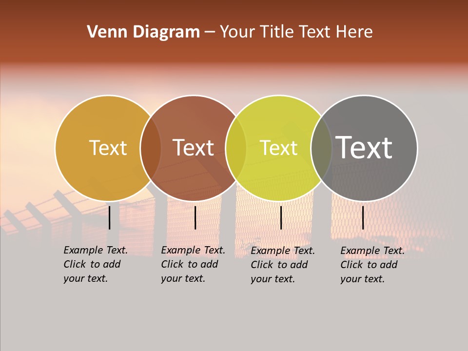 Escape Contain Boundary PowerPoint Template