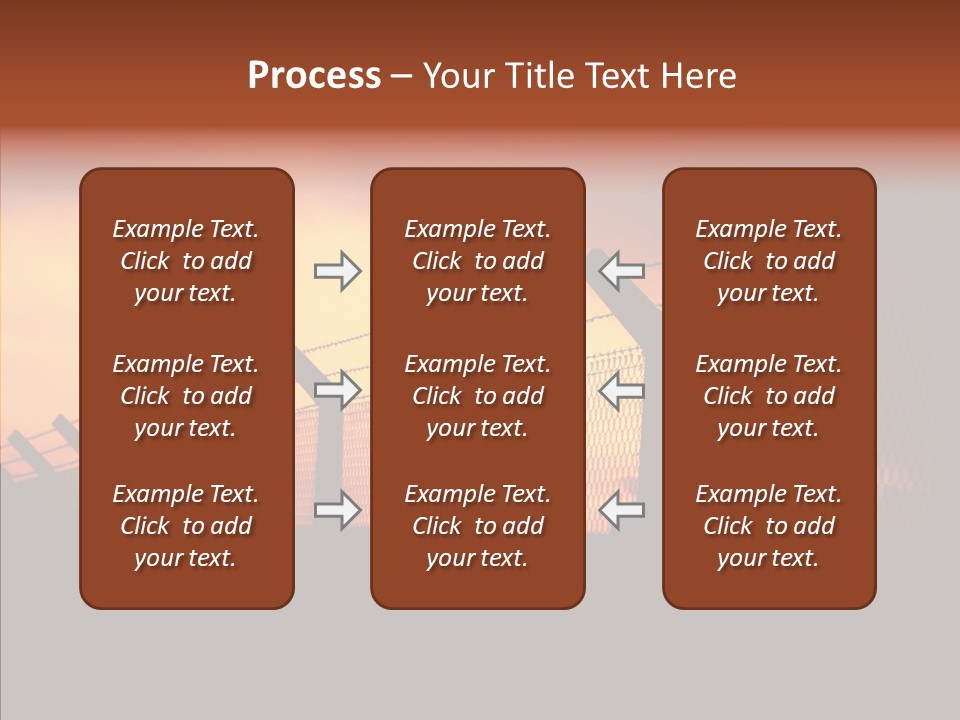 Escape Contain Boundary PowerPoint Template