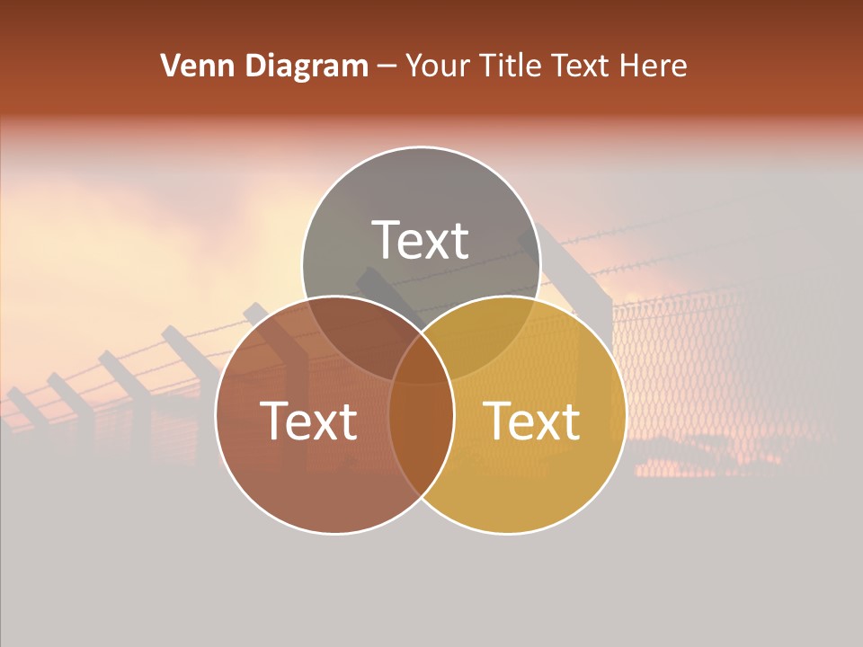 Escape Contain Boundary PowerPoint Template