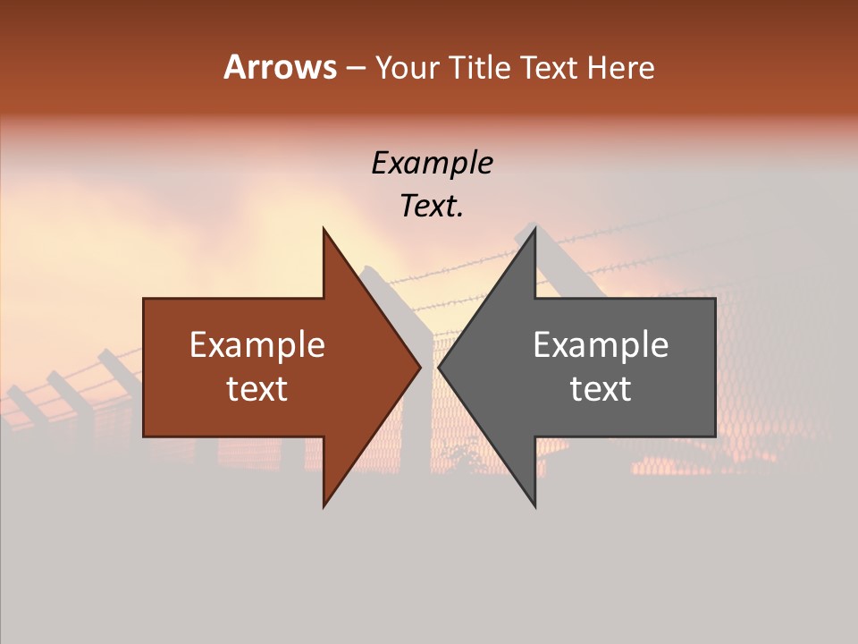 Escape Contain Boundary PowerPoint Template