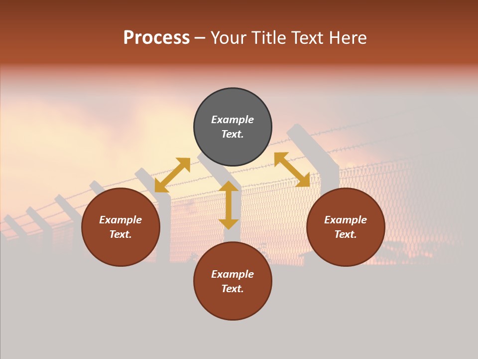Escape Contain Boundary PowerPoint Template