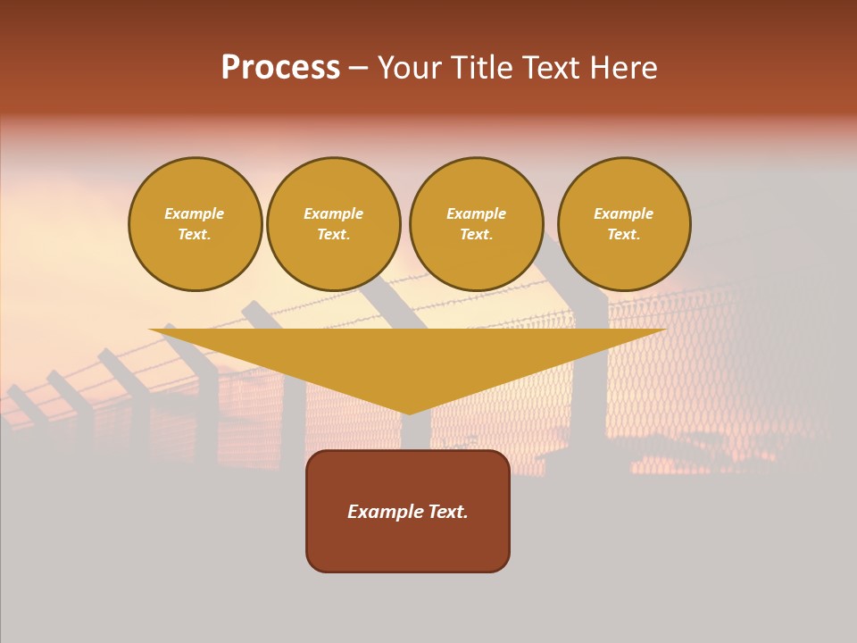 Escape Contain Boundary PowerPoint Template