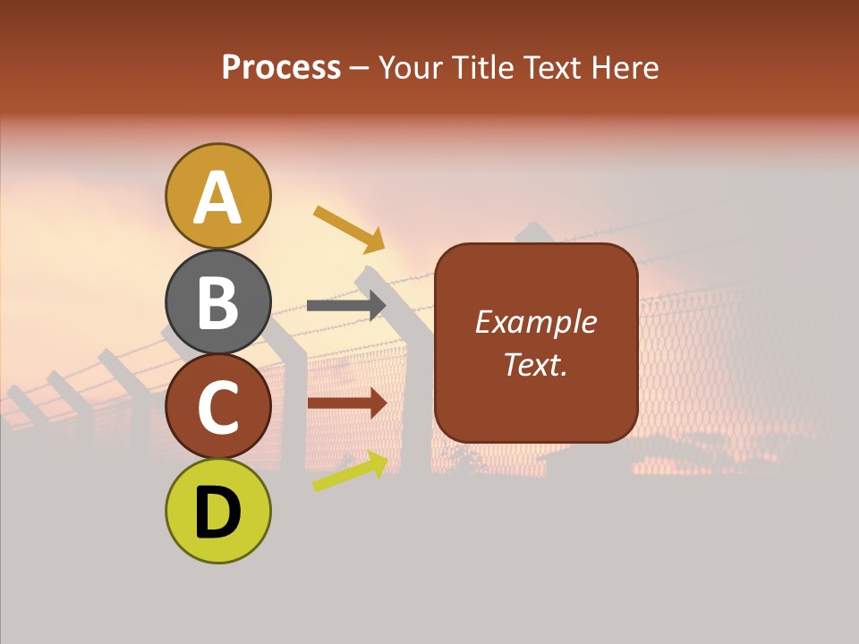 Escape Contain Boundary PowerPoint Template