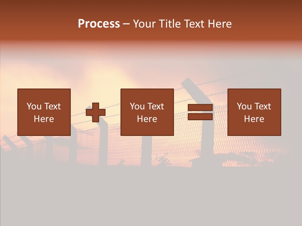 Escape Contain Boundary PowerPoint Template