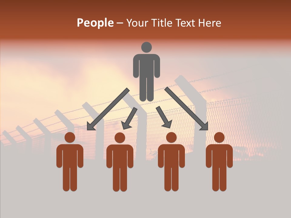 Escape Contain Boundary PowerPoint Template