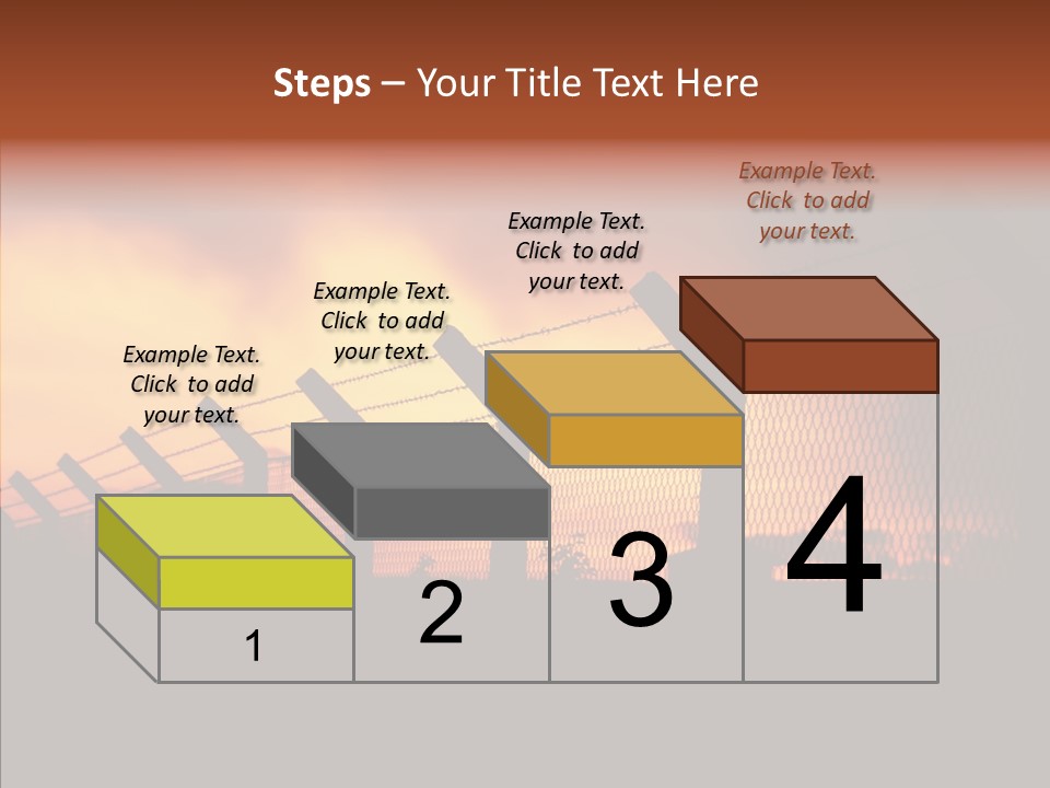 Escape Contain Boundary PowerPoint Template