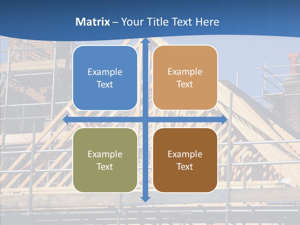 Building Builder Sky PowerPoint Template