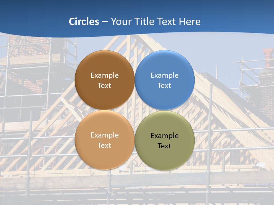 Building Builder Sky PowerPoint Template