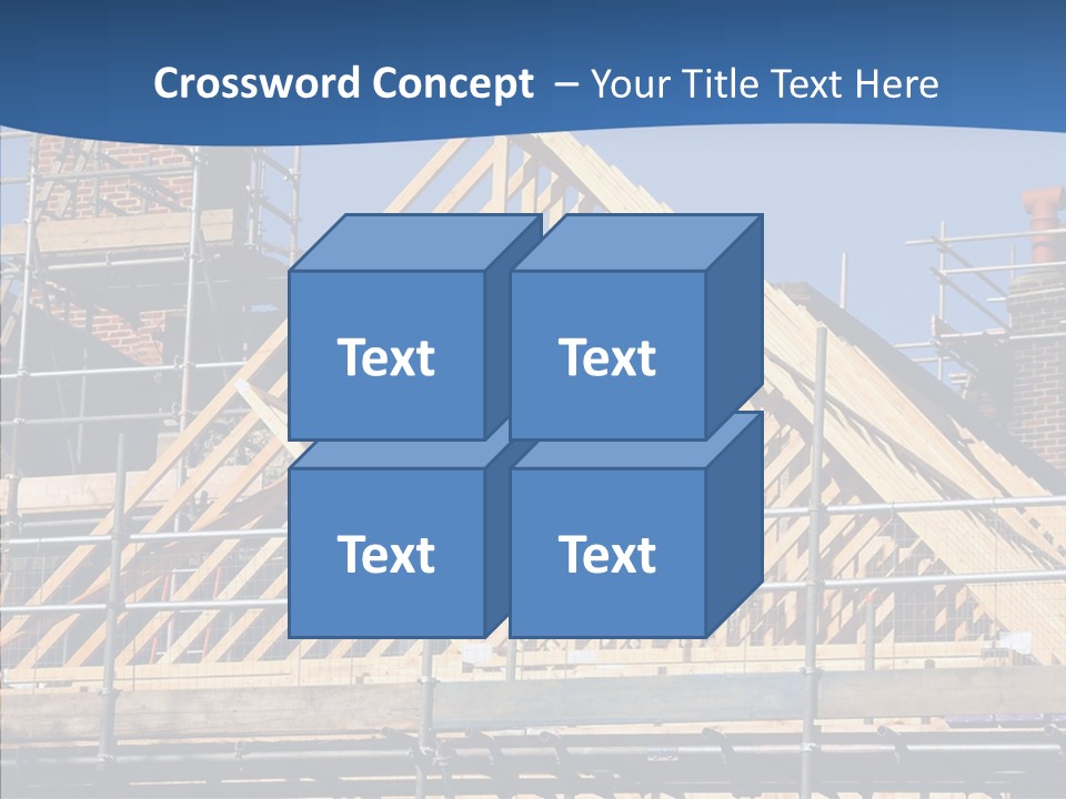 Building Builder Sky PowerPoint Template