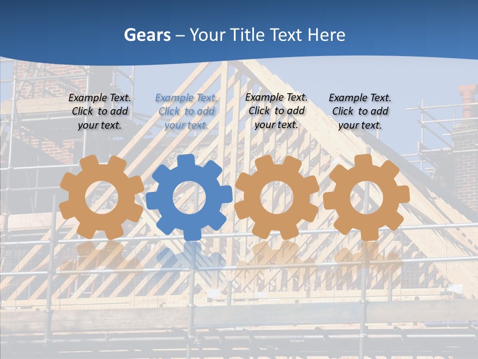 Building Builder Sky PowerPoint Template