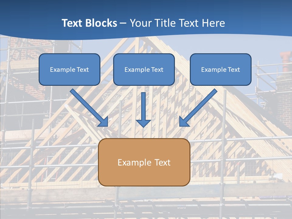 Building Builder Sky PowerPoint Template