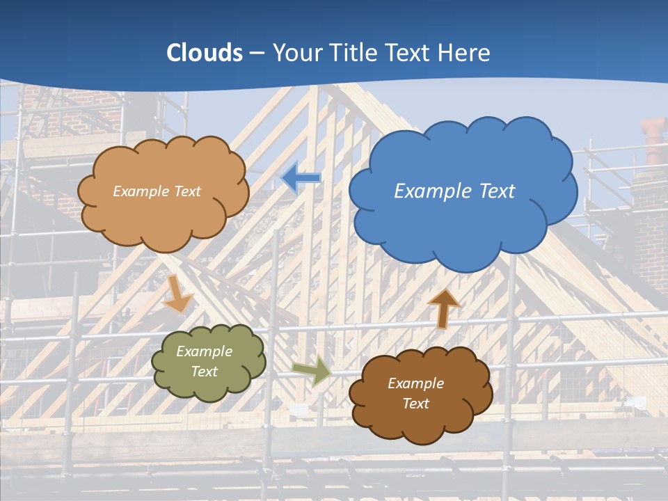 Building Builder Sky PowerPoint Template