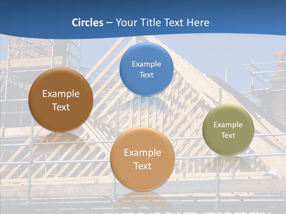 Building Builder Sky PowerPoint Template