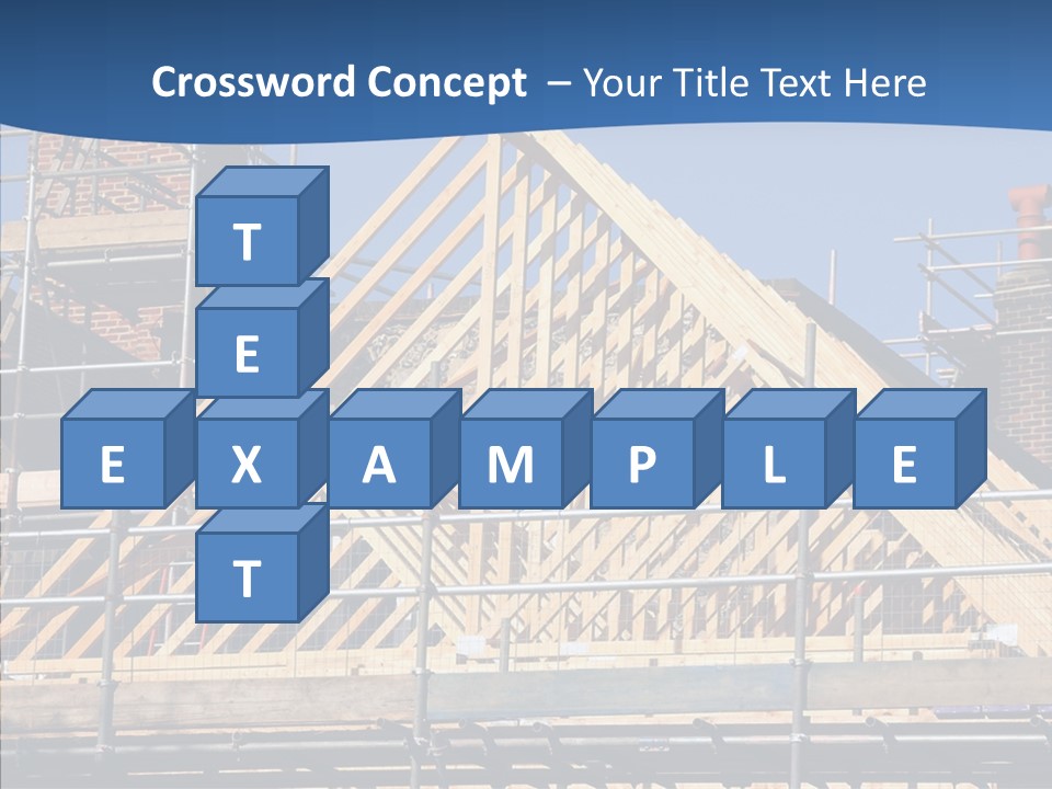 Building Builder Sky PowerPoint Template