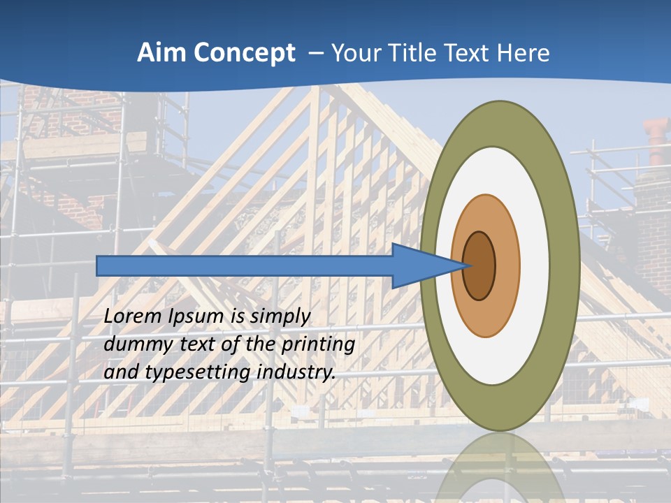 Building Builder Sky PowerPoint Template