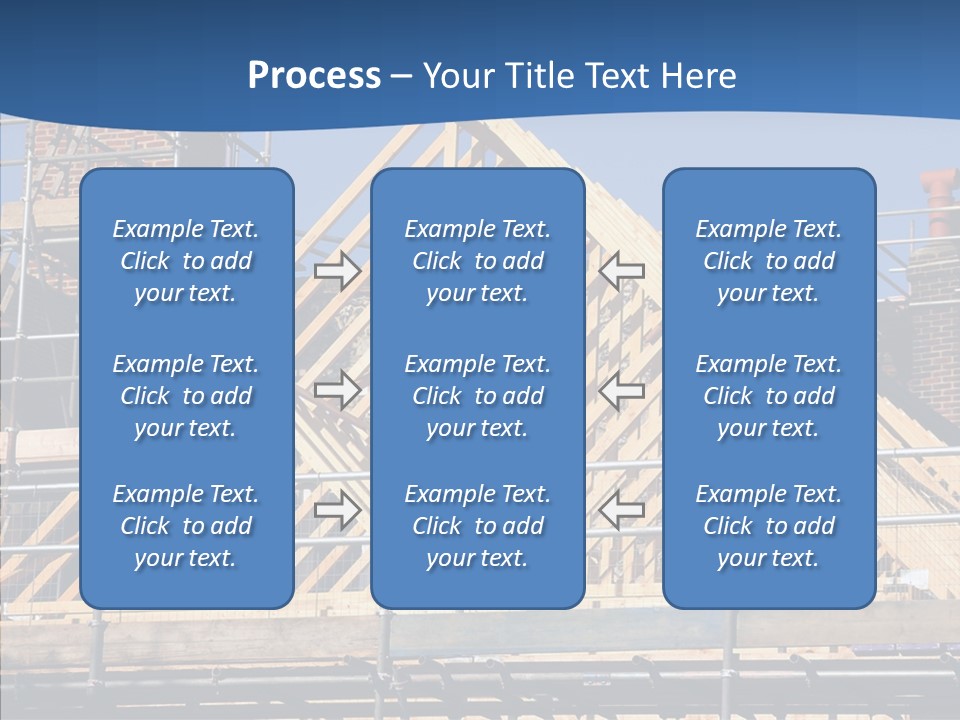 Building Builder Sky PowerPoint Template