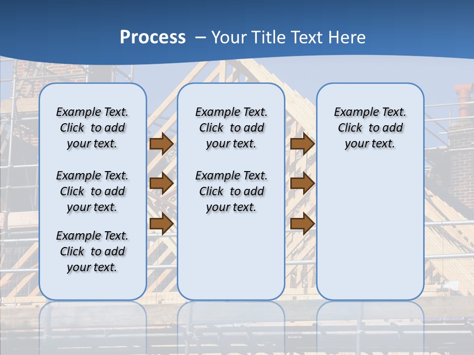 Building Builder Sky PowerPoint Template