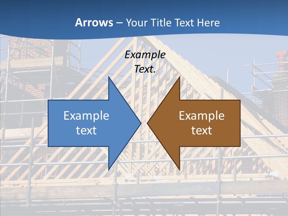 Building Builder Sky PowerPoint Template