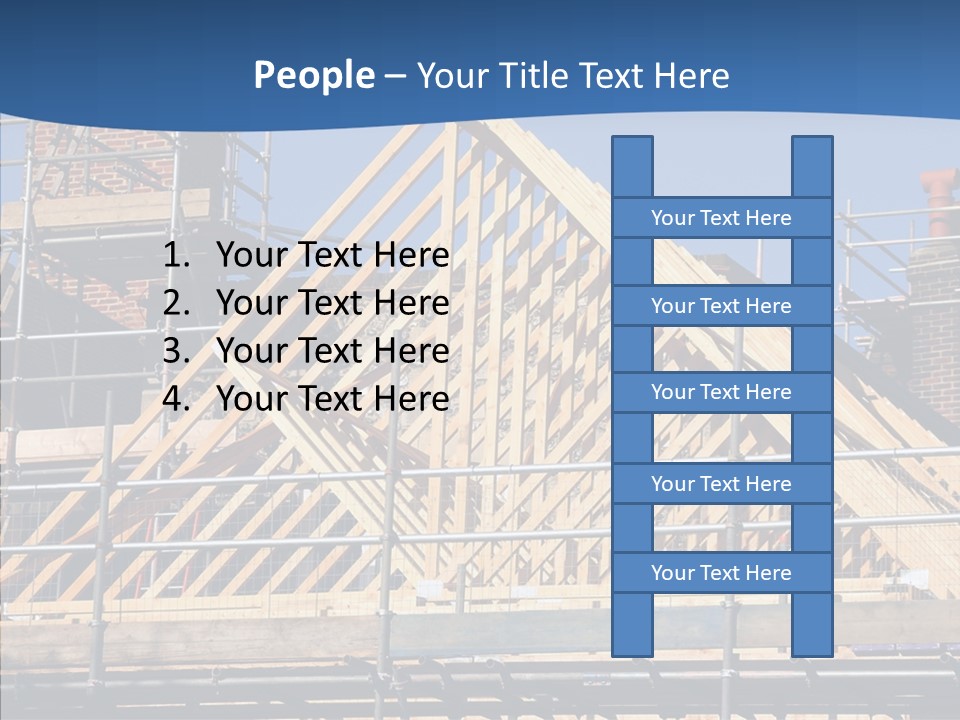 Building Builder Sky PowerPoint Template