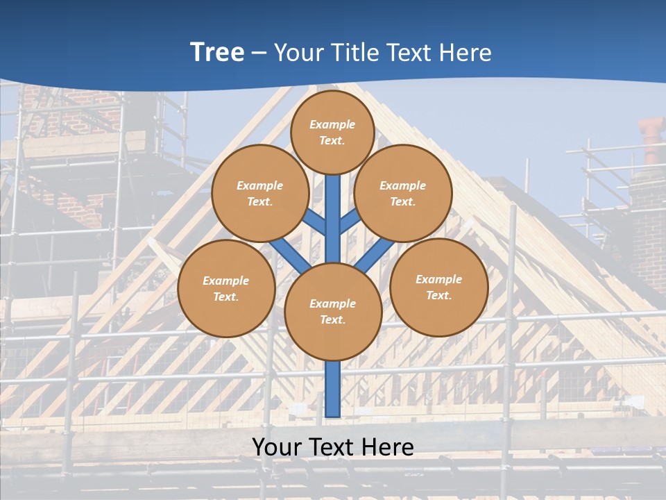 Building Builder Sky PowerPoint Template