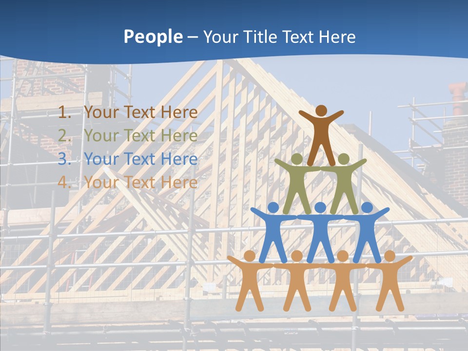 Building Builder Sky PowerPoint Template