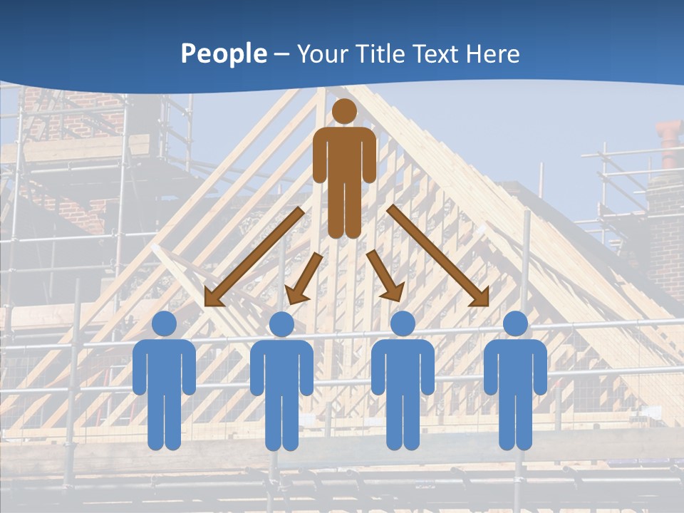 Building Builder Sky PowerPoint Template