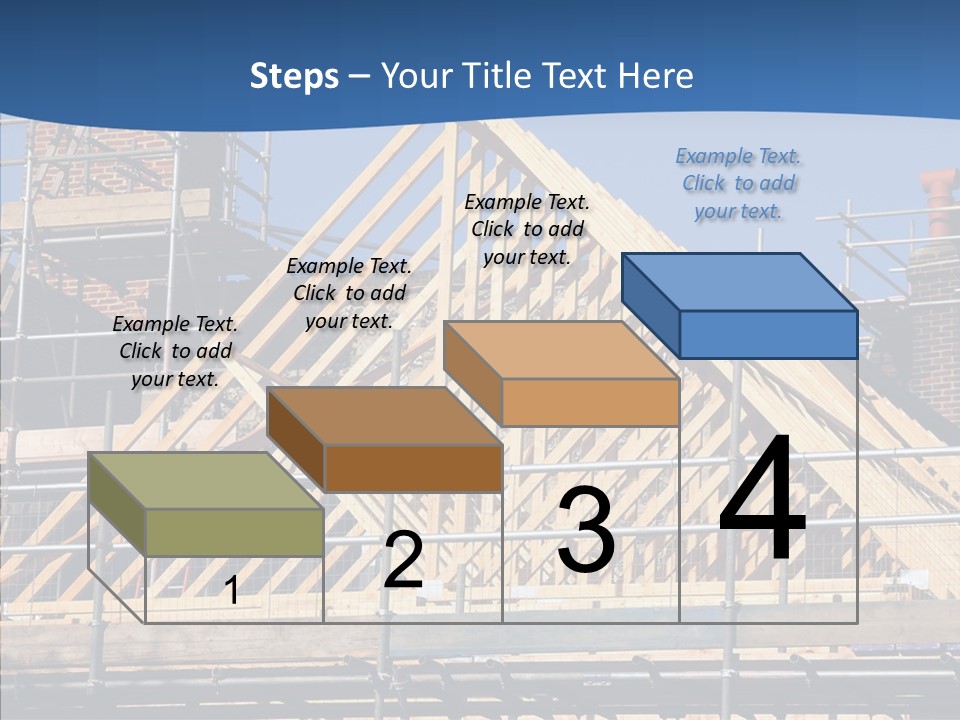 Building Builder Sky PowerPoint Template