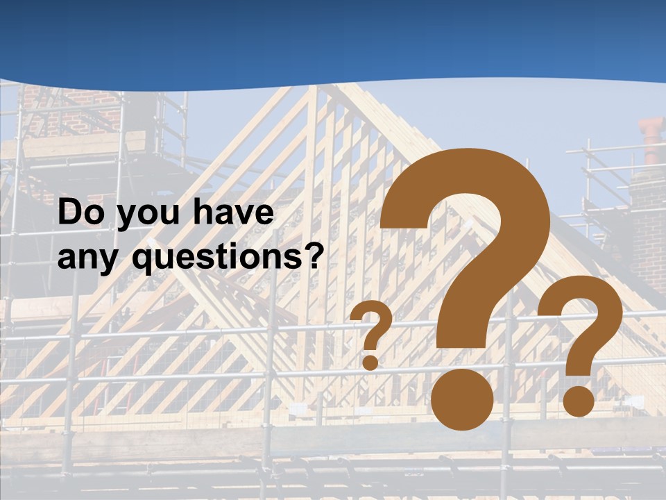 Building Builder Sky PowerPoint Template