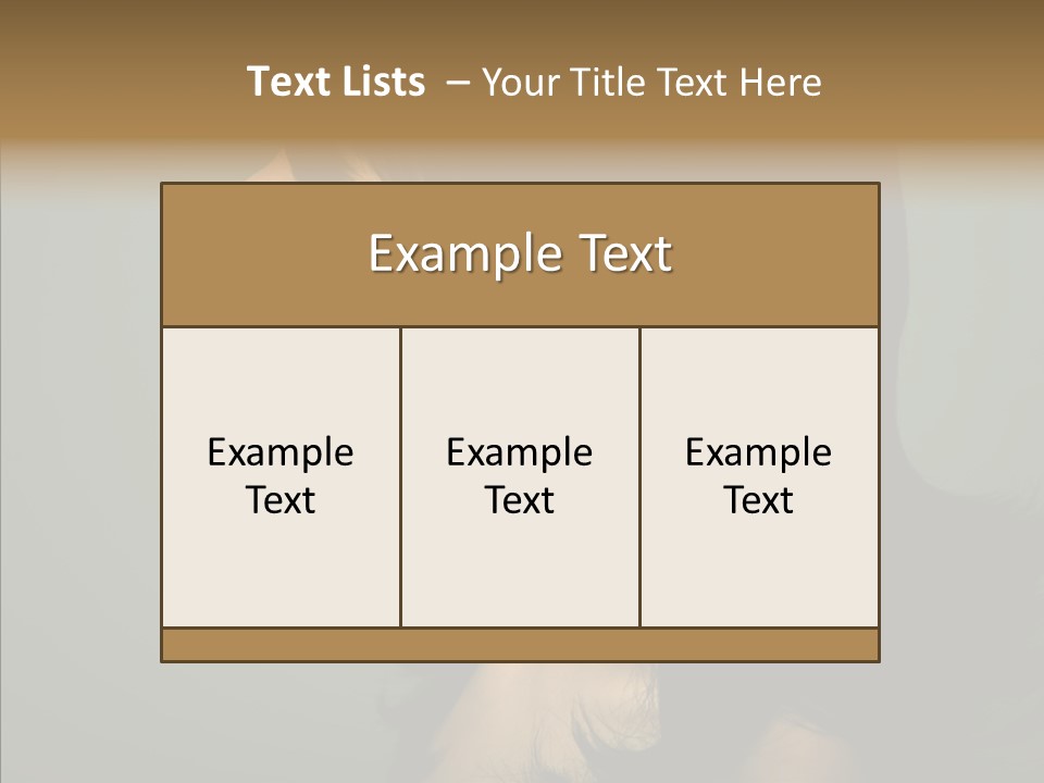 White Curls Elegance PowerPoint Template